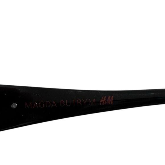 Magda Butrym x H&M Oval sunglasses with rose motif